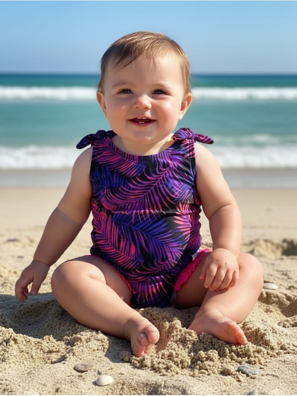 NWT - Rufflebutts infant one piece bathing suit